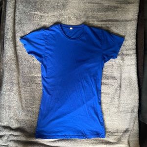 Rich Blue Women’s Tee — Medium